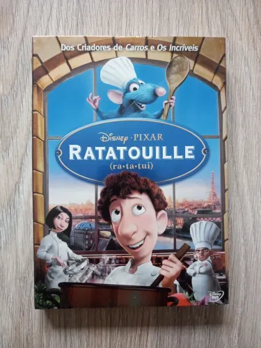 Dvd Ratatouille - Edição com Luva metalizada - Raridade