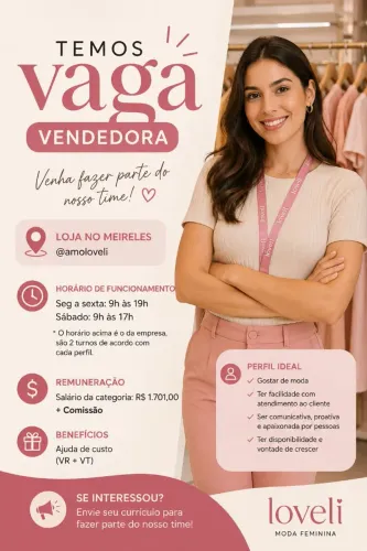 Vendedora Varejo