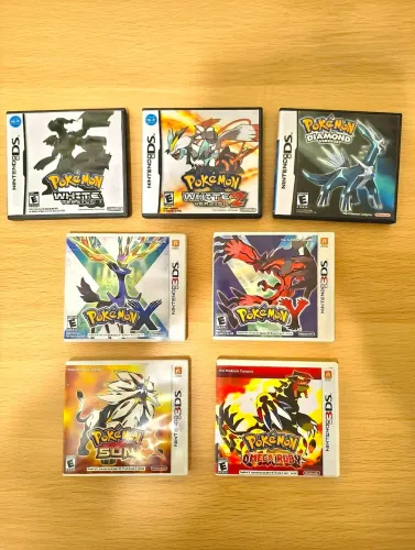 Jogos de pokémon DS e 3DS (valores na descrição)