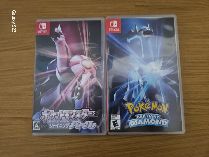 Combo Pokémon Brilliand Diamond e Shining Pearl