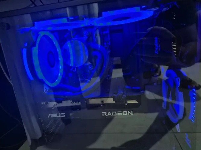 PC GAMER - RYZEN 5 - RX 6600 - ACOMPANHA PERIFÉRICOS