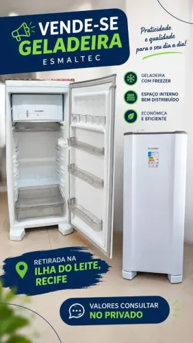 GELADEIRA SMALTEC 245 LITROS