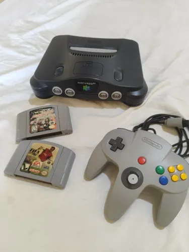 Nintendo 64 americano + jogos