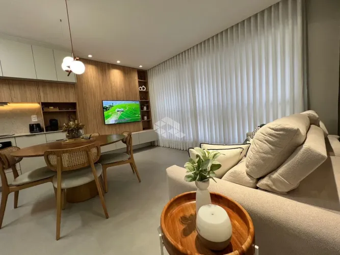 Apartamento Mobiliado de 1 Quarto com Garagem e Lazer Completo no Estreito - Florianópolis