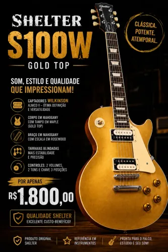 Guitarra Shelter S100w