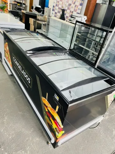 MB ILHA DE CONGELADOS VIDRO CURVO 190 - GELOPAR
