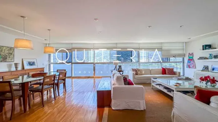 Apartamento reformado vista livre Epitácio Pessoa Lagoa 4 quartos 3 suítes 2 vagas infraes
