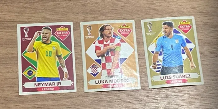 Figurinhas raras copa 2022