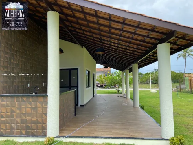 Casa em Condomínio para Venda em Camaçari, Busca Vida (Abrantes), 4 dormitórios, 2 suítes,