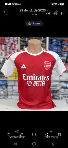 Camisa Arsenal