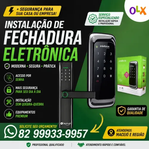 Instalação de Fechadura Eletronica