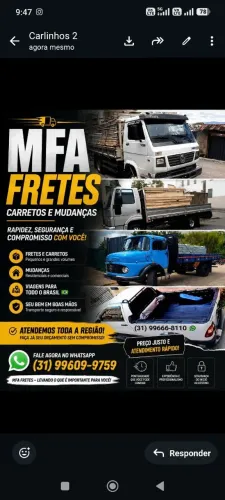 CARRETOS E VIAGENS
