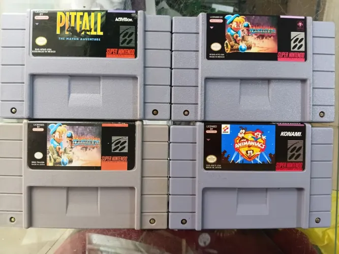 Jogos paralelos super Nintendo