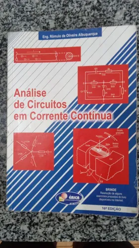 Livro Análise de Circuitos em Corrente Contínua 16° edição - seminovo
