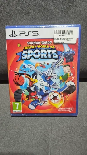 Looney Tunes sports ps5 Lacrado detalhe na capinha conforme foto