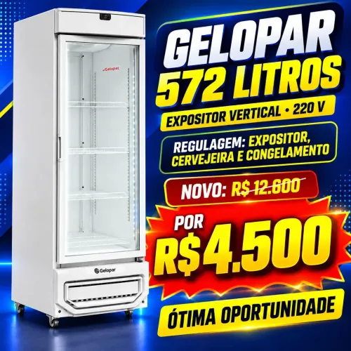 Freezer congelamento top de Linha