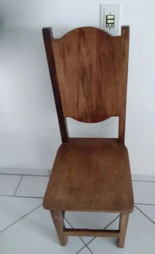 Cadeira de jantar madeira maciça