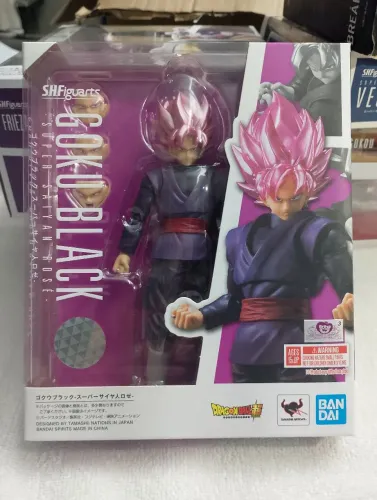 Action Figure Goku Black Super Saiyan Rosé - S.H. Figuarts (Original Bandai)