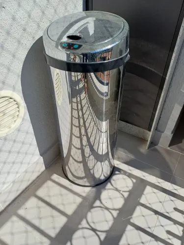 Lixeira inox