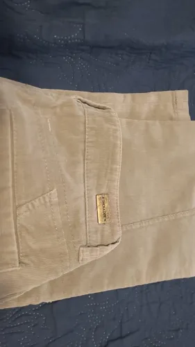 Calça em veludo cotele Shoulder tam 38 verde agua