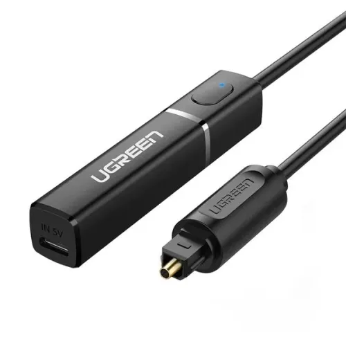 Transmissor Áudio Bluetooth Ugreen Plug Óptico Suporta Aptx