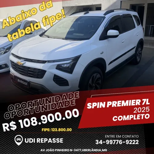 Chevrolet Spin Premier 1.8 8V Econo.flex 5P Aut. 2025