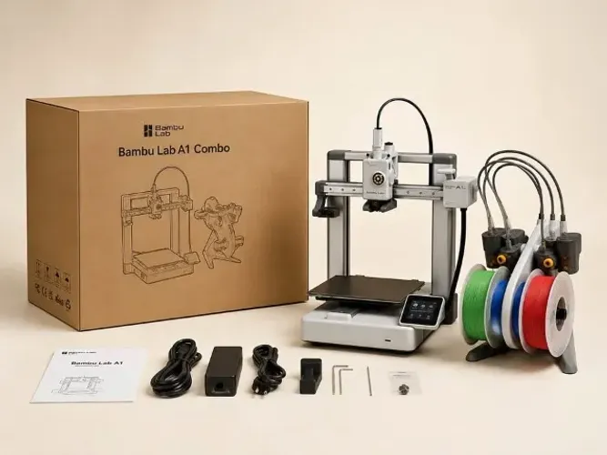 Impressora 3d Bambu Lab A1 + Combo Ams Lite - Multicolorida