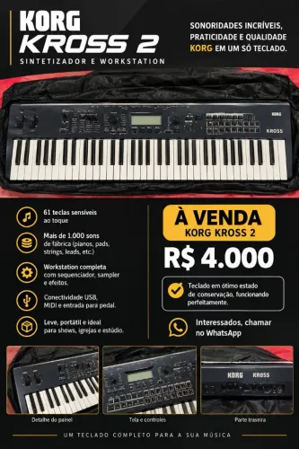 Teclado Korg Kross 02