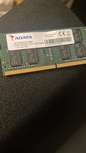 Memória RAM ADATA DDR4 16GB SODIMM 3200MHz