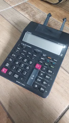 CALCULADORA CASIO HR100C com impressão