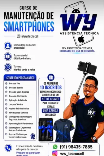 Curso de Manutenção de smartphone