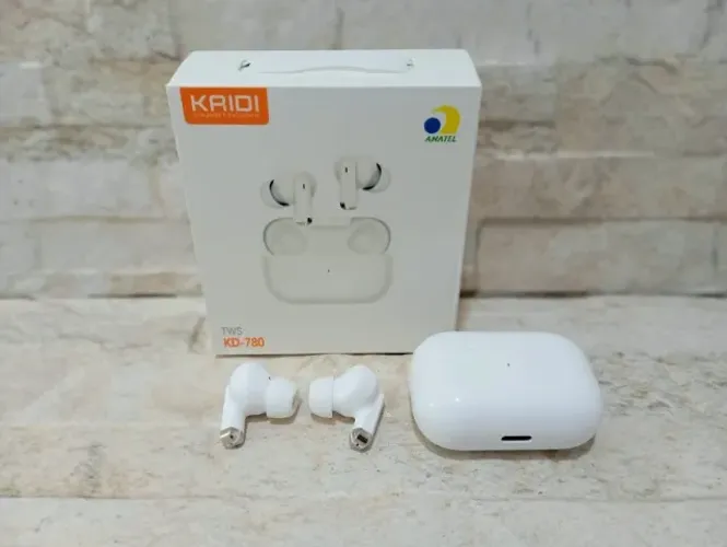 Fone de Ouvido Bluetooth Kaidi sem Fio Recarregável