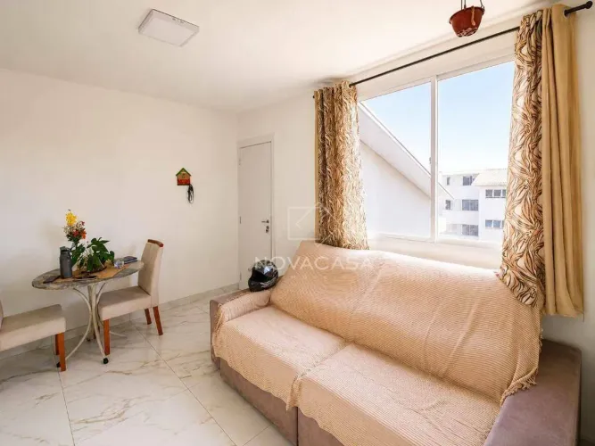 Apartamento com 2 dormitórios para alugar, 42 m² por R$ 1.448,00/mês - Maria Tereza - Belo