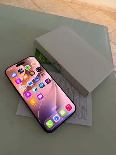 iPhone 16 Pro Max 256GB Titânio Preto Excelente