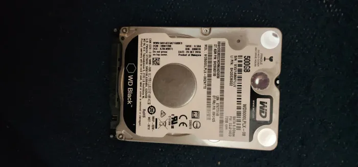 HD 500gb WD + Adaptador