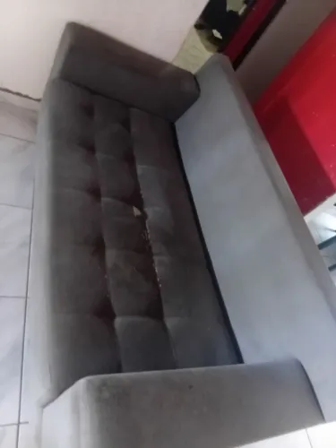 Sofa de 3 lugares cinza