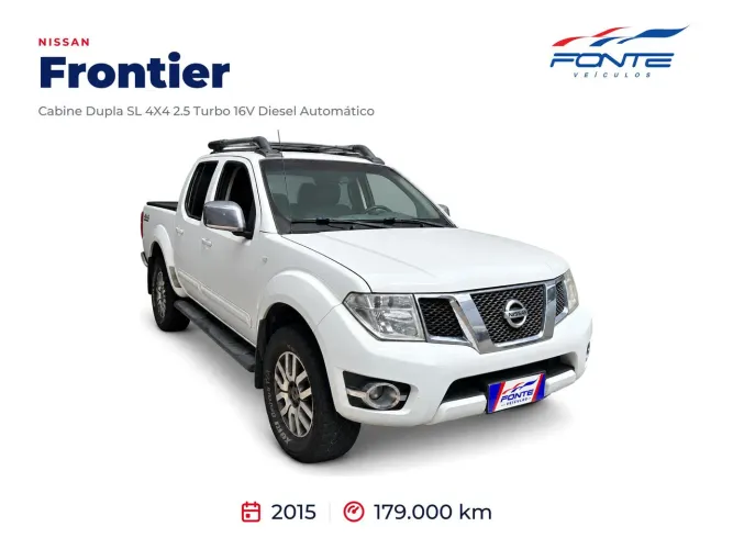 Nissan Frontier SL CD 4X4 2.5tb Diesel AUT 2015