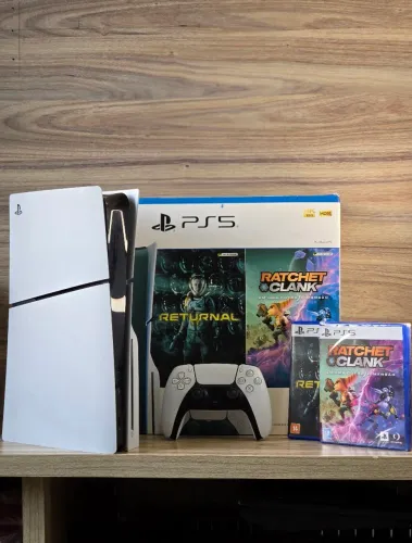 Playstation 5 Slim Mídia Fisica - NUNCA USADO