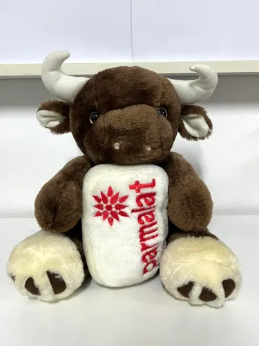 Pelúcia Parmalat touro 