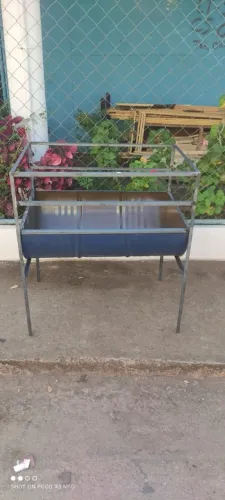 Vendo churrasqueira de Tonel