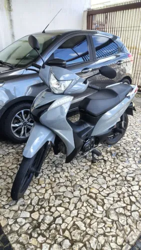 Moto Shineray/50 - 2025 - Cinza/ Emplacada 2026