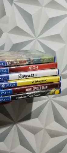 Lote de Jogos de Pley 4