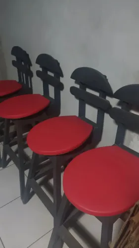 Vendo conjunto de baqueta pra balcão americano