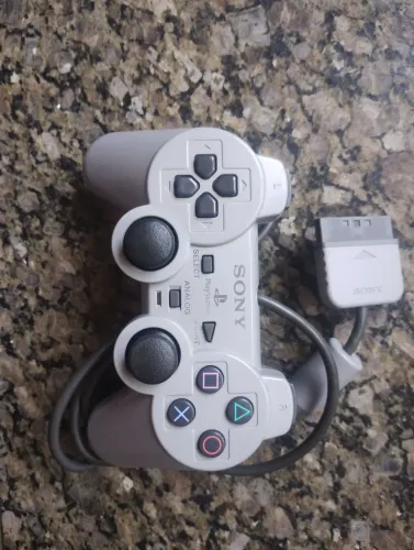 Controle ps1 FAT cinza