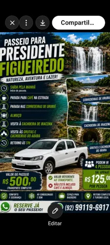 Passeio para Presidente Figueiredo