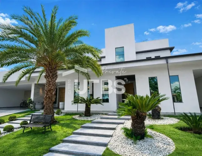 SOBRADO DE ALTO PADRÃO | 600m² | 868m² TERRENO | 4 SUÍTES | PISCINA AQUECIDA | HOME CINEMA
