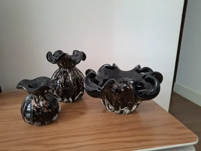 Vasos decorativos em murano