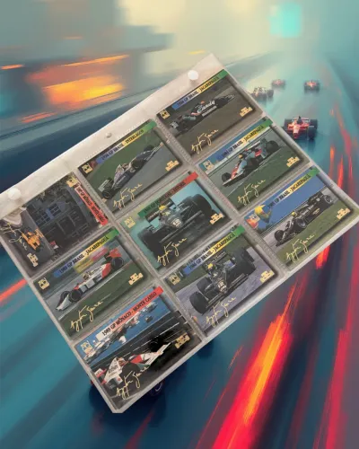 Ayrton Senna - Coleção Multieditorial (cards de luxo) 1990