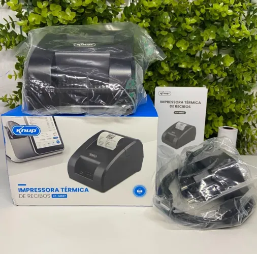 Impressora Térmica Knup KP-IM607 - Agilidade e Precisão para o Seu Balcão e Comércio