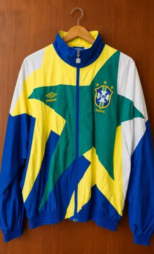 Jaqueta seleção brasileira futebol original colecionador 